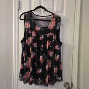 3x sleeveless blouse
